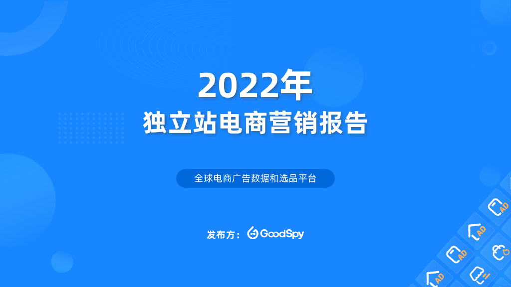 GoodSpy：2022年独立站电商营销报告