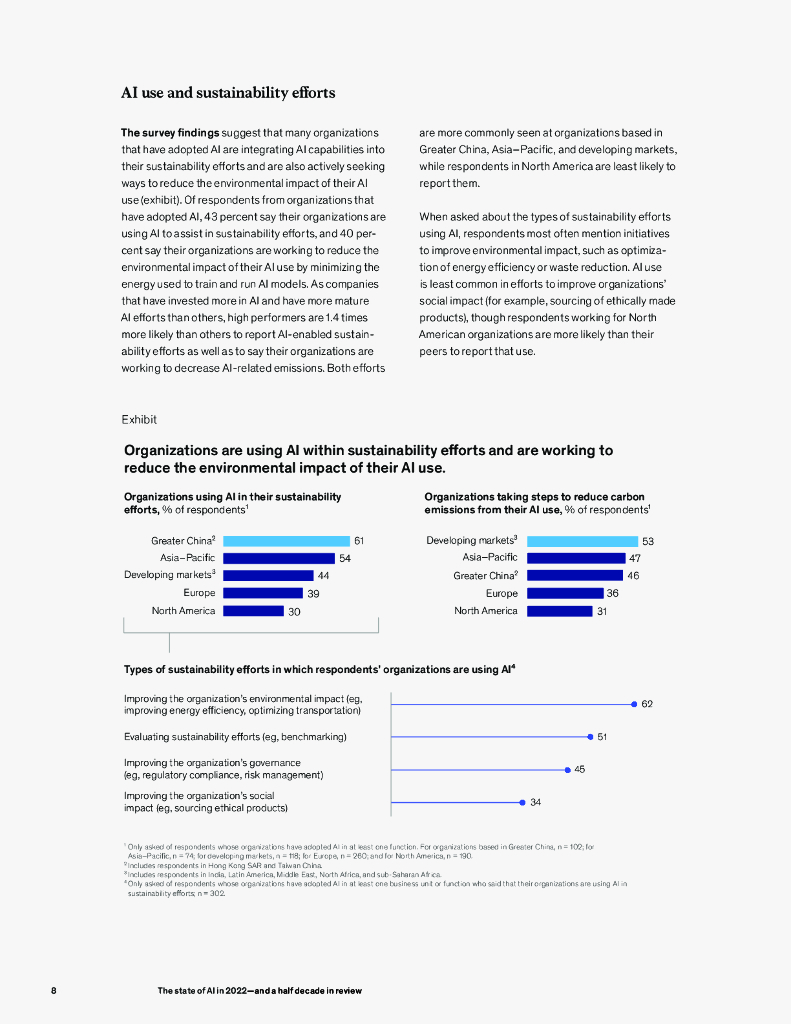 麦肯锡：2022年人工智能现状及五年回顾（英文版）_第8页