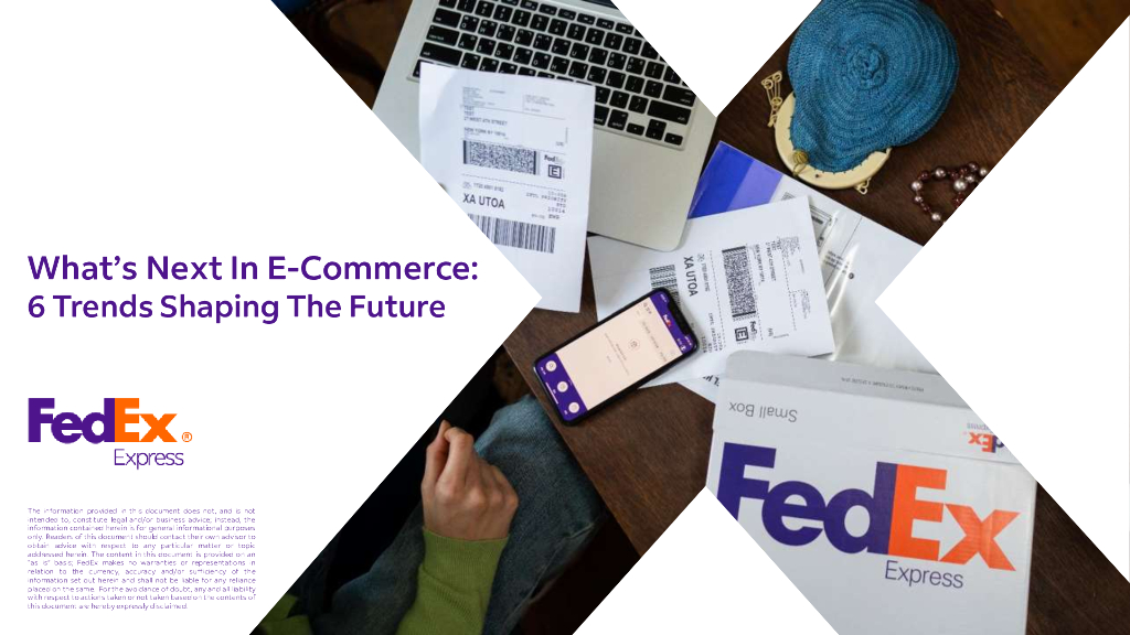FedEx：2022年电子商务未来趋势–中东及非洲地区（AMEA）（英文版）
