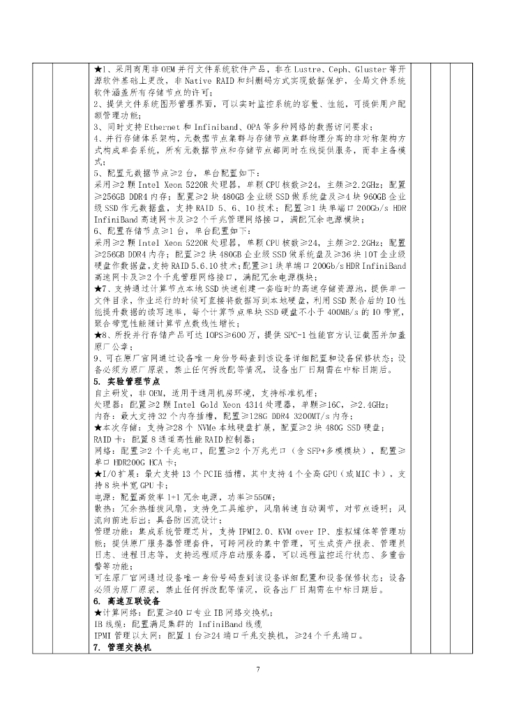 碳中和联合研究院计算中心仪器设备采购项目招标文件_第9页