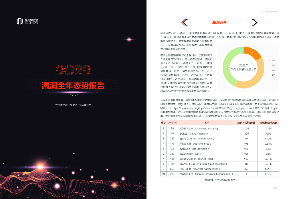 安恒信息：2022漏洞全年态势报告