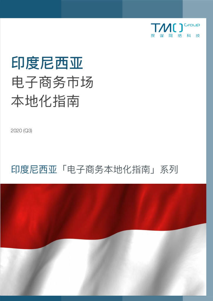 TMO探谋：印度尼西亚电子商务市场本地化指南（<em>入门</em>版) 海报