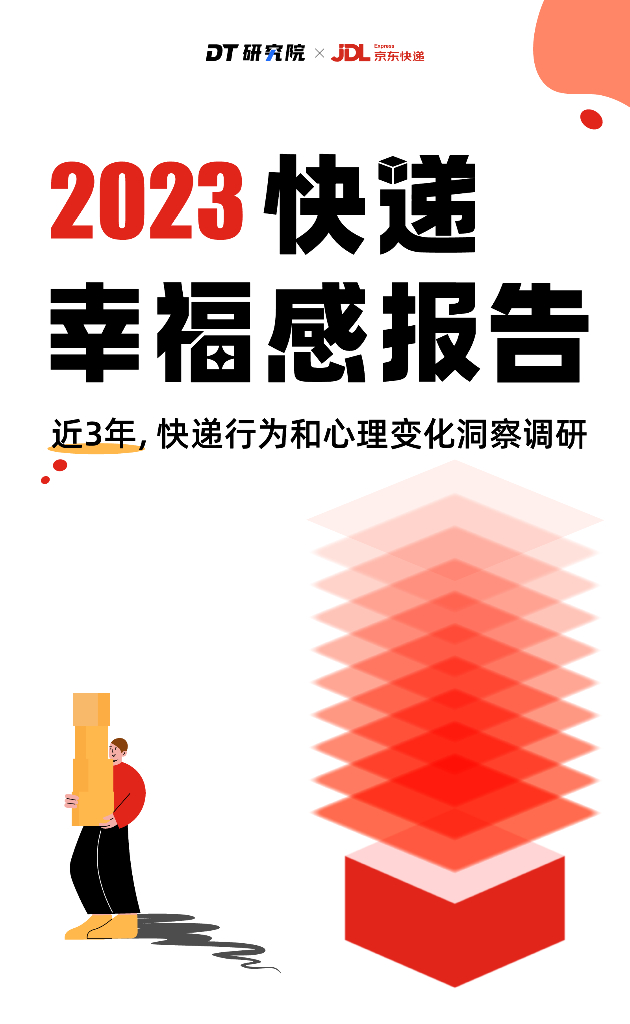 DT研究院：2023<em>快递</em>幸福感报告 海报