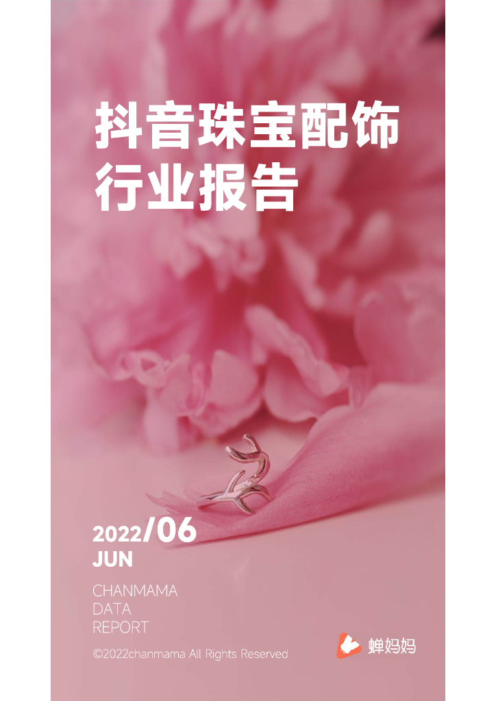蝉妈妈：2022<em>抖音</em>珠宝配饰行业报告 海报