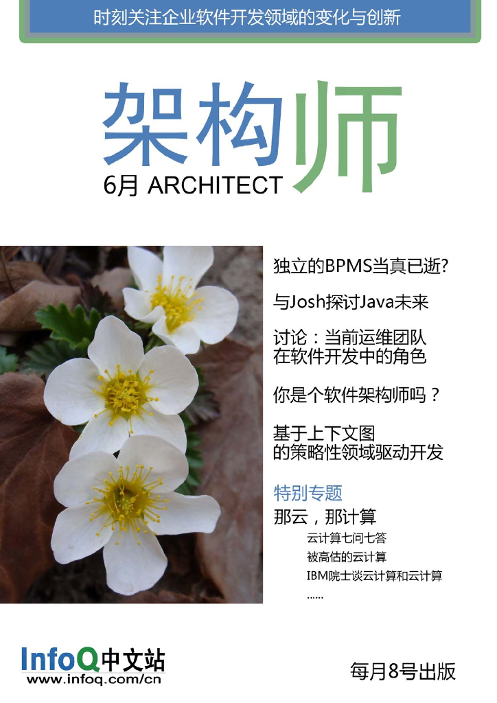 InfoQ研究中心：《架构师》（2010年6月刊）