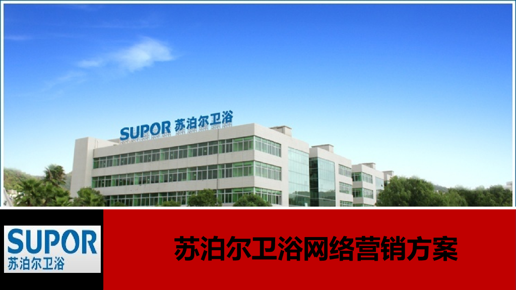 苏泊尔卫浴网络营销方案（含提前预警）