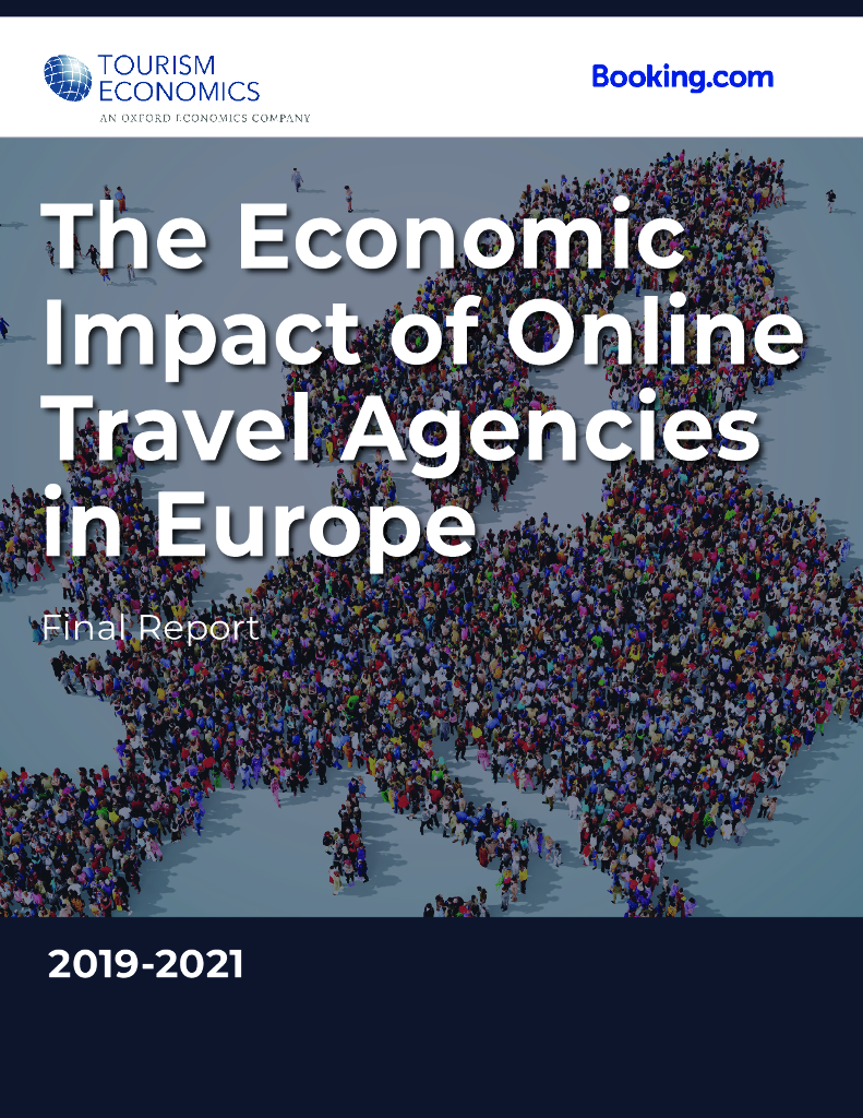 Booking：欧洲在线旅行社的经济影响报告（英文版）