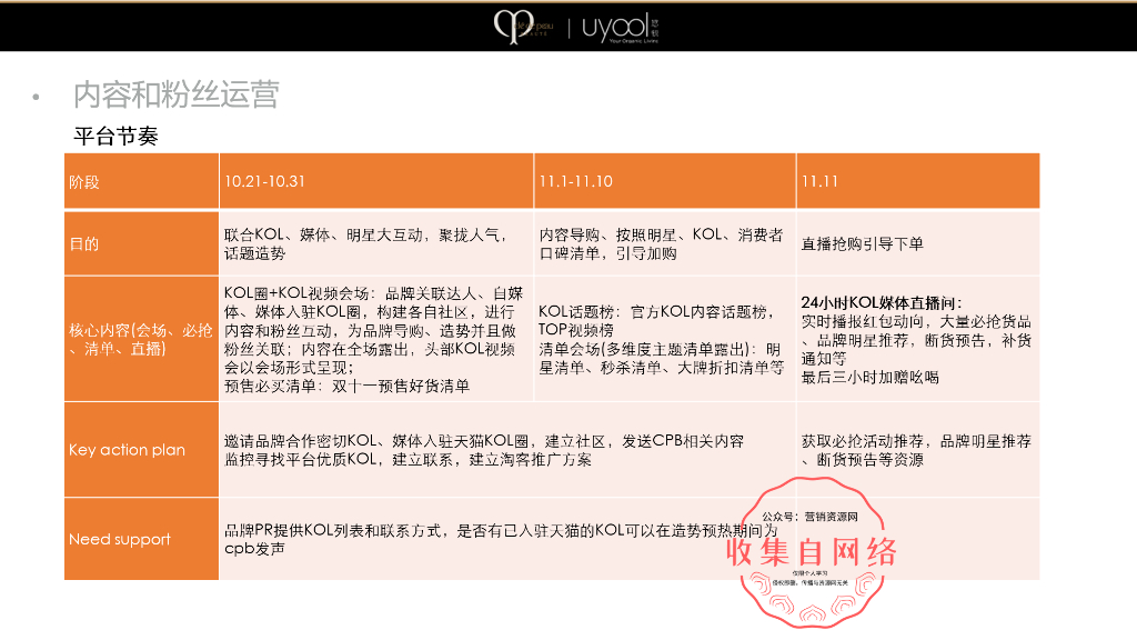 CPB美妆产品天猫店铺双十一方案_第4页