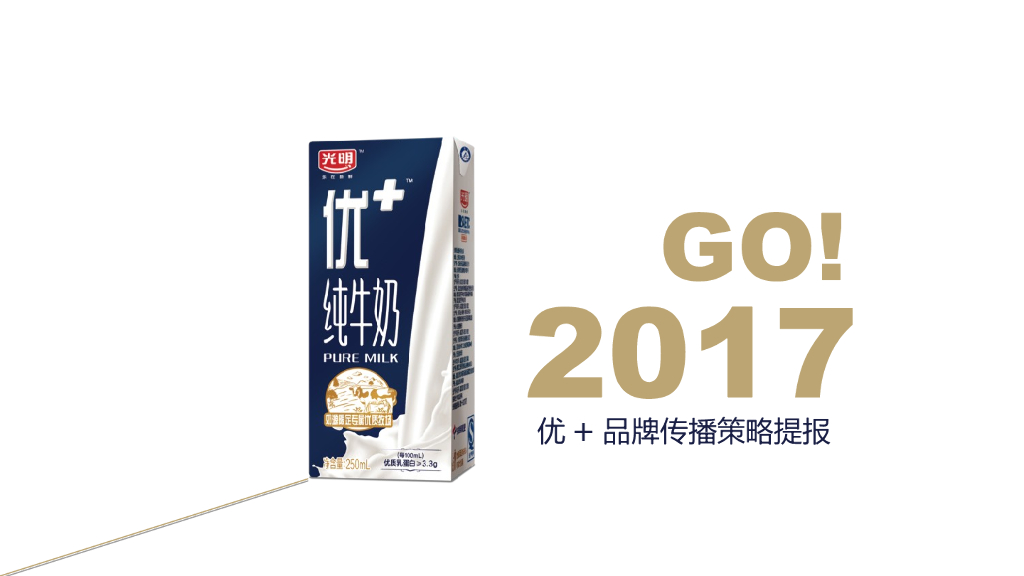 2017优+品牌传播策略提报