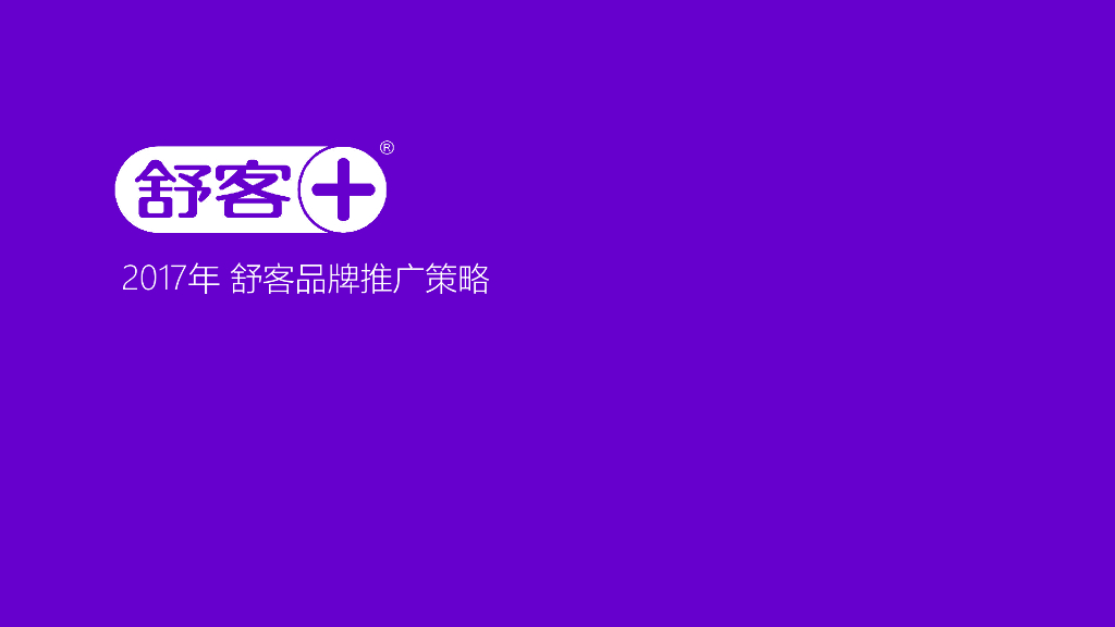 2017年舒客年传播方案