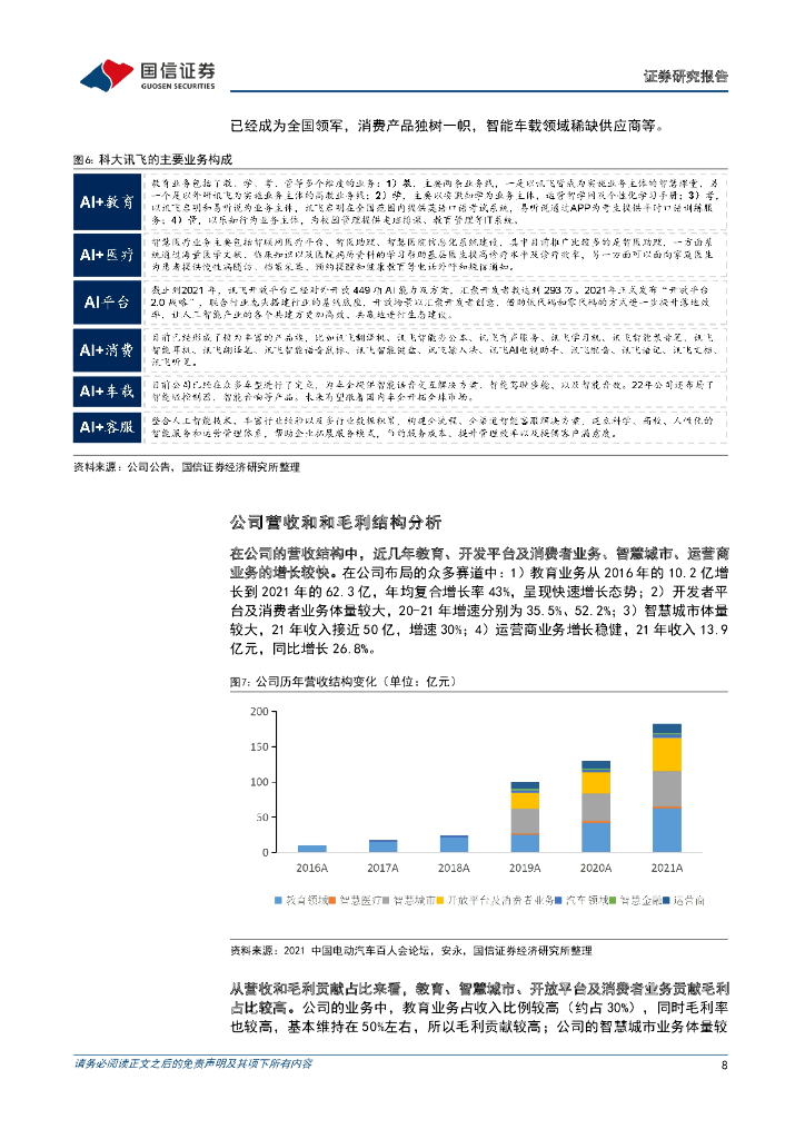 国信证券：科大讯飞（002230）-23年触底回升，站在新一轮人工智能的起点_第8页