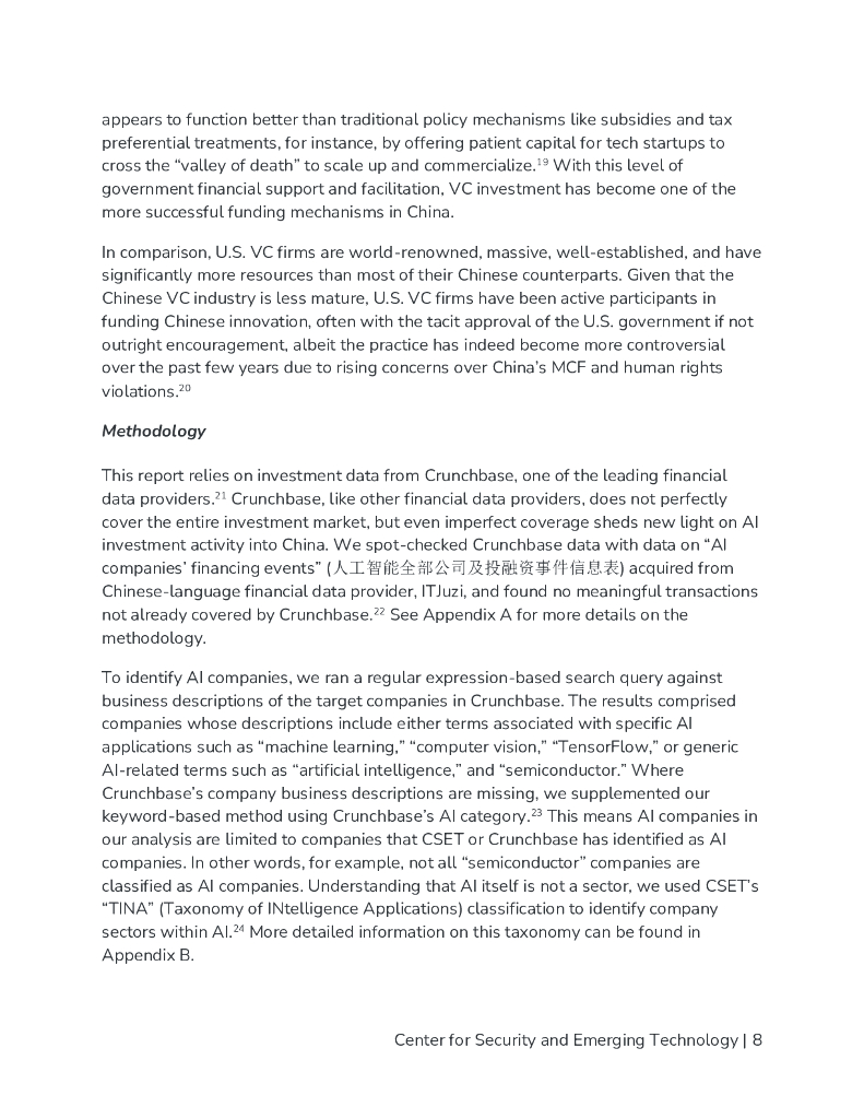 安全与新兴技术中心：美国对中国人工智能企业的投资分析（英文版）_第9页