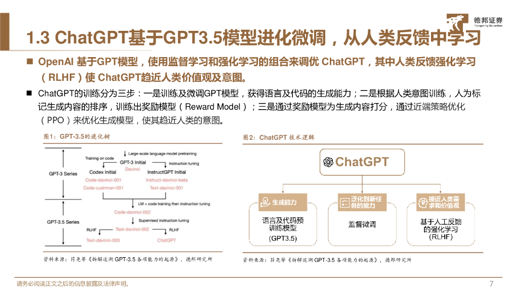 德邦证券：AIGC专题二：ChatGPT更懂人类的叙事_第8页