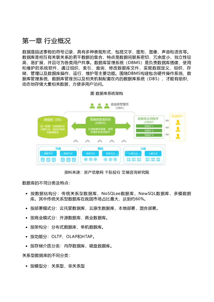 千际投行：2023年数据库行业研究报告
