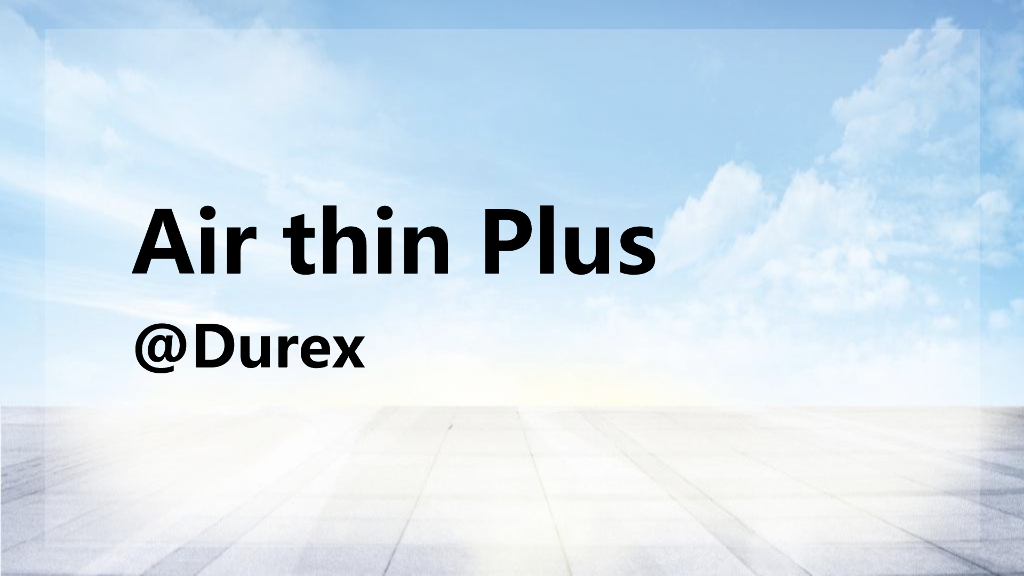 2018杜蕾斯Air thin Plus今日头条信息流传播方案