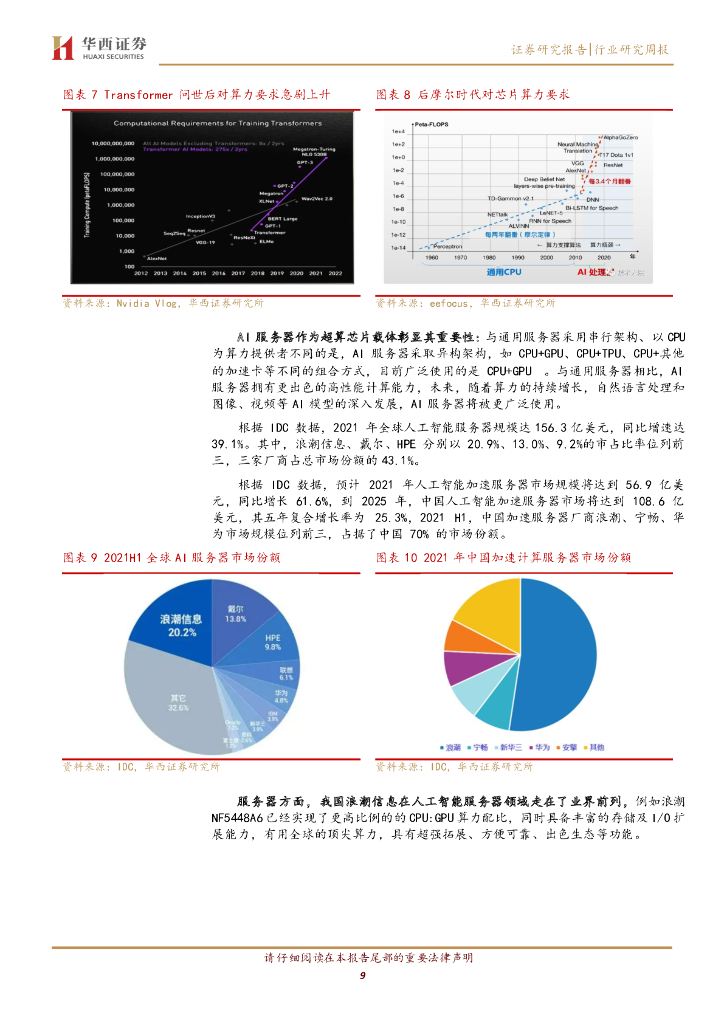 华西证券：计算机行业周观点：ChatGPT：开启算力革命，国产生态初现_第9页