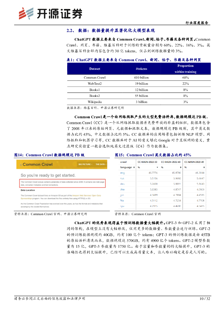 开源证券：计算机行业深度报告：ChatGPT不断突破，AI驶入快车道_第10页