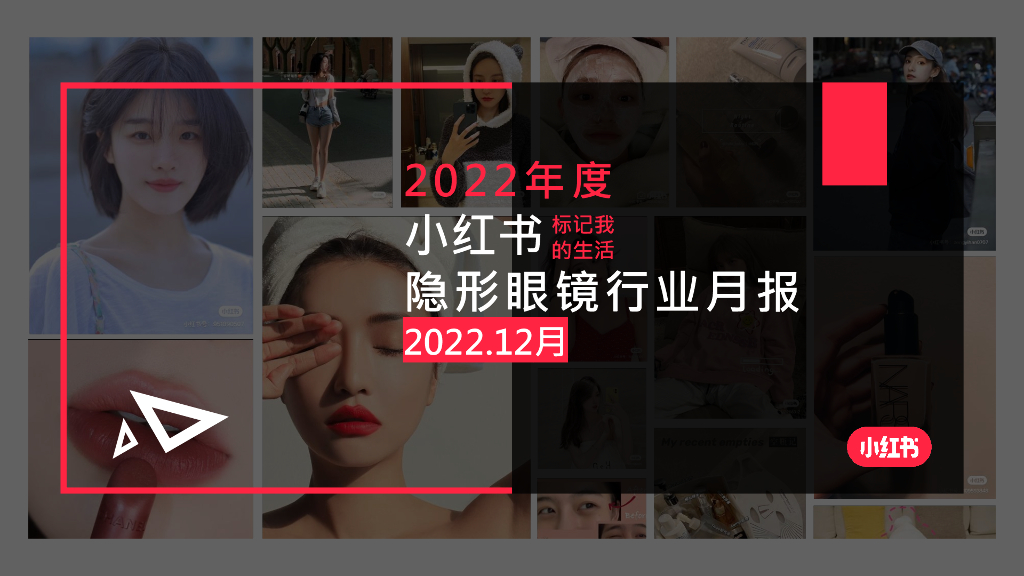 小红书：2022年12月小红书隐形眼镜行业月报