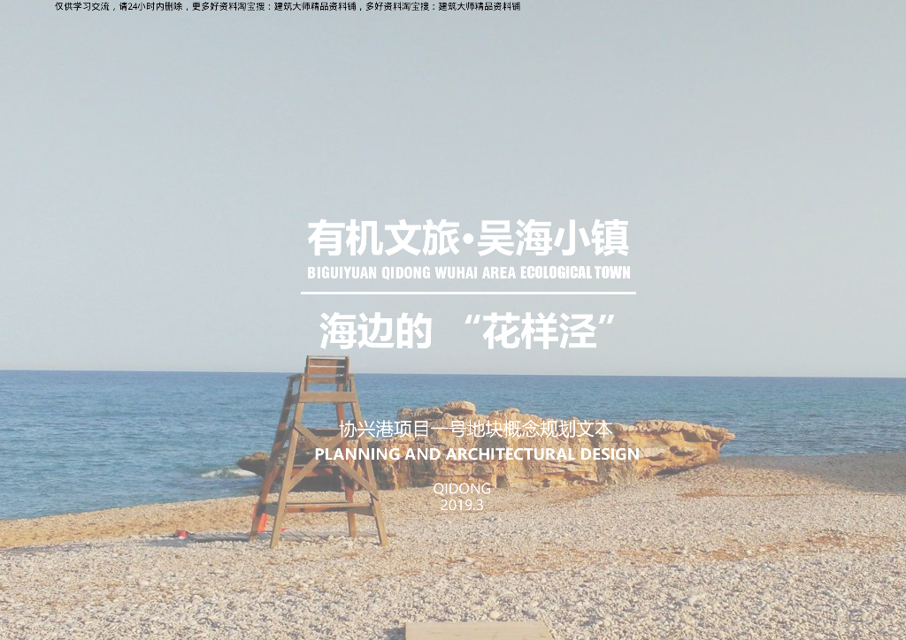 [江苏]国际海景高层+商业+别墅建筑方案设计