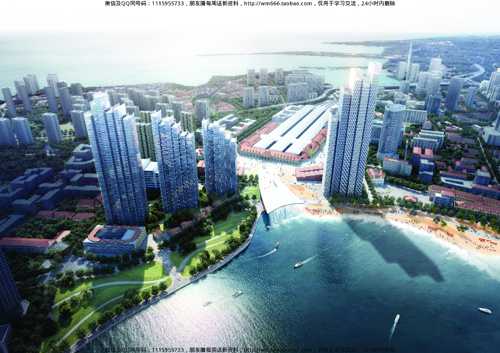 青岛站前广场超高住宅商办酒店方案文本2020