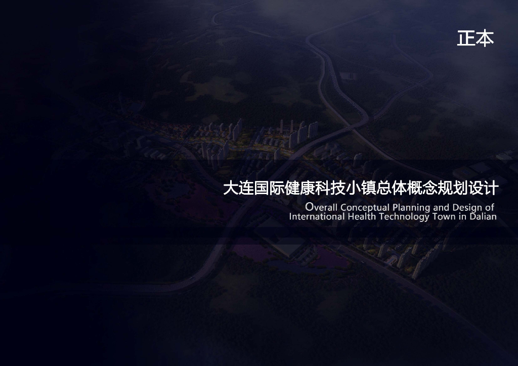 大连国际健康科技小镇总体概念规划设计二