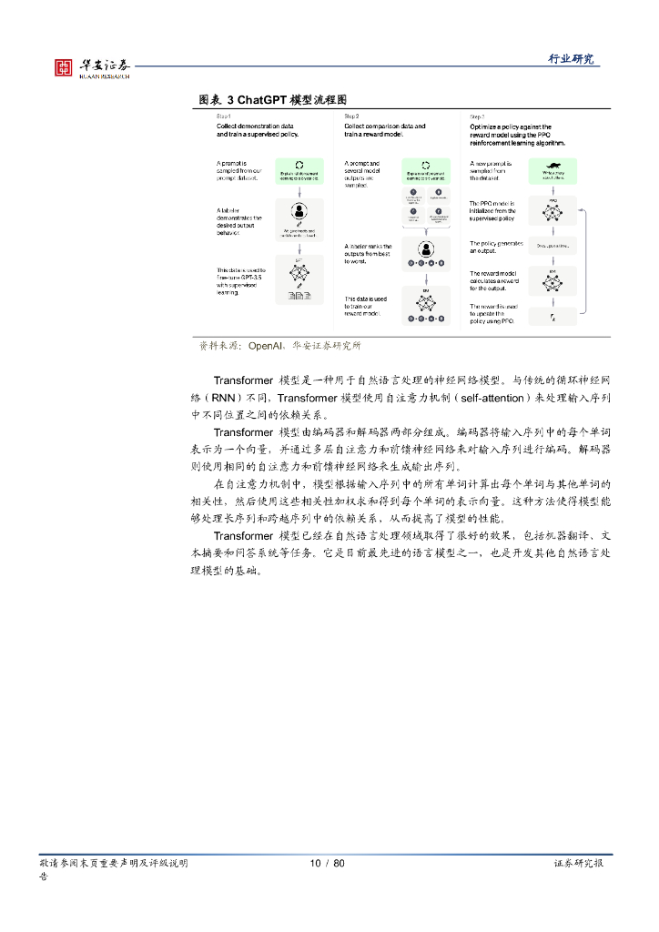华安证券：计算机深度报告：ChatGPT引发的大模型时代变革_第10页