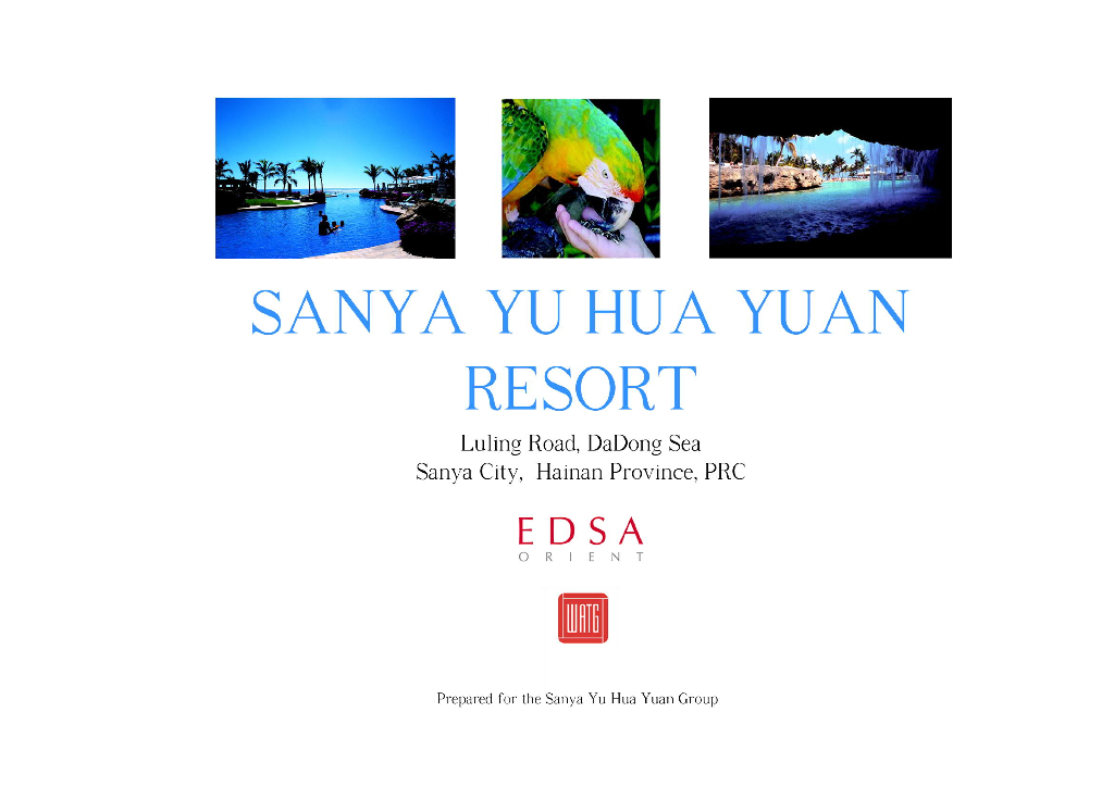 [合集]国外顶级设计公司度假酒店方案文本（含5套文本）