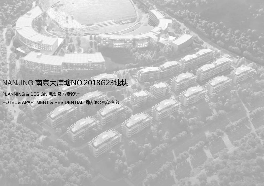 [南京]多层酒店+公寓+住宅规划文本PDF2019