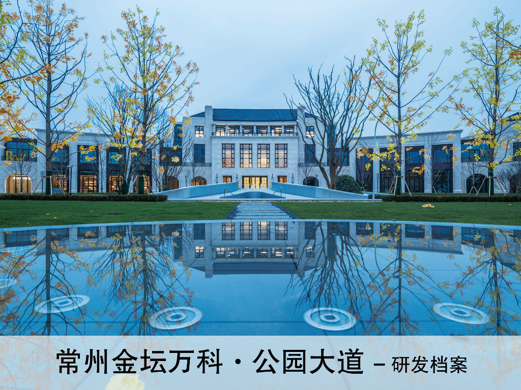 [江苏]金坛知名地产大都会风格住宅建筑方案