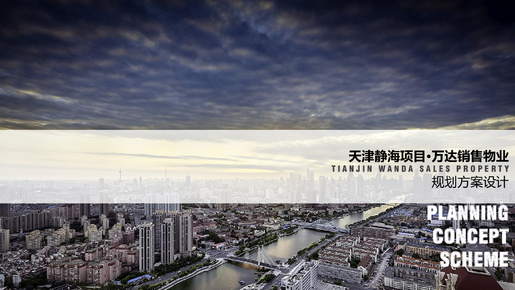 [天津]万达天津静海地志项目现代小高层+洋房及示范区规划设计方案2021