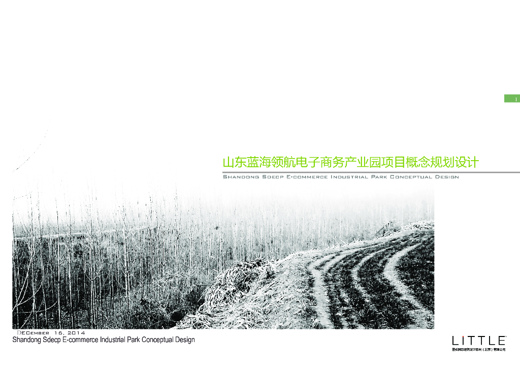 [山东]电子商务办公产业园建筑概念规划
