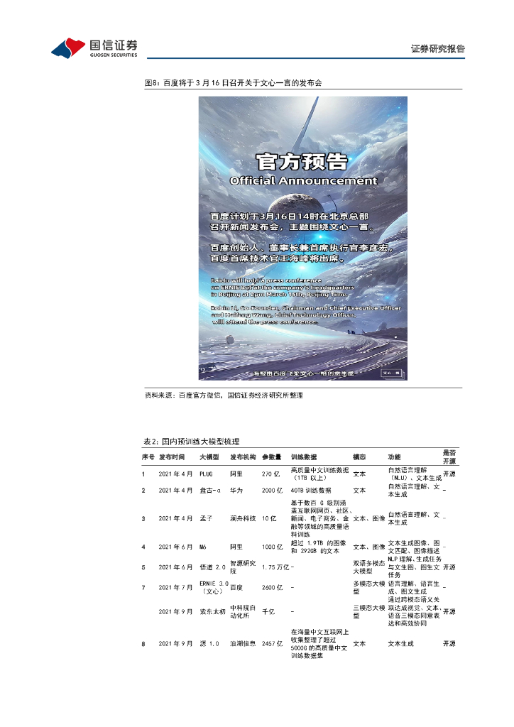 国信证券：传媒互联网周报：数字中国顶层规划出台，ChatGPT开放API加速场景应用爆发_第8页