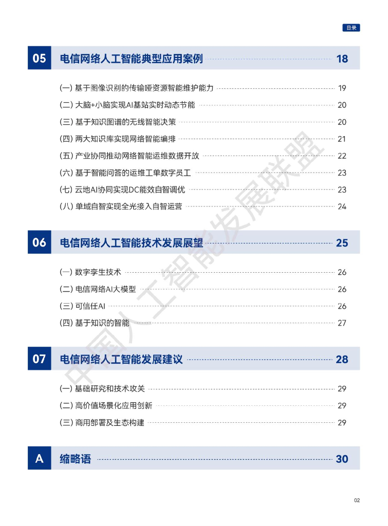 中国人工智能产业发展联盟：电信网络AI技术白皮书_第6页