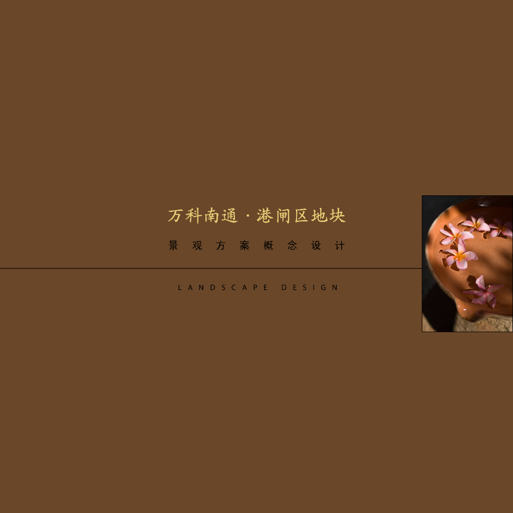 [江苏]南通金域蓝湾居住区景观概念方案文本-知名地产（东南亚风格）