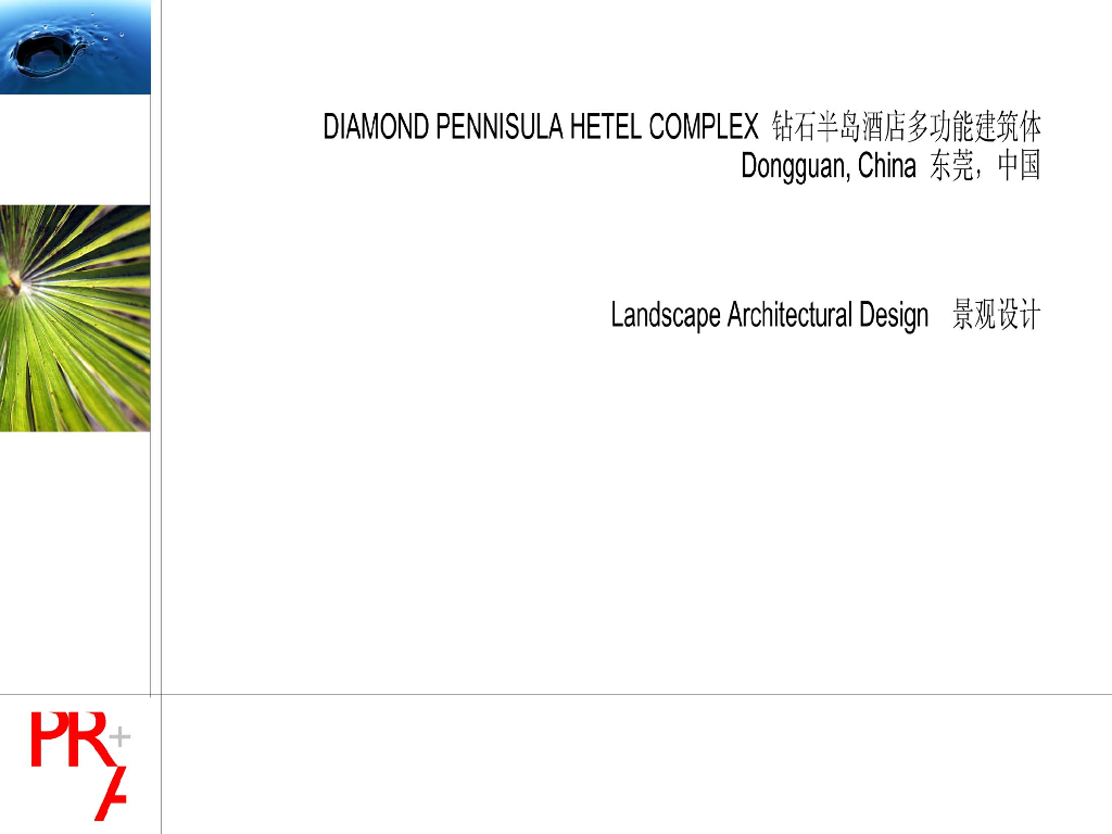[上海]某五星级酒店景观初步规划设计文本（包含PDF+40页）