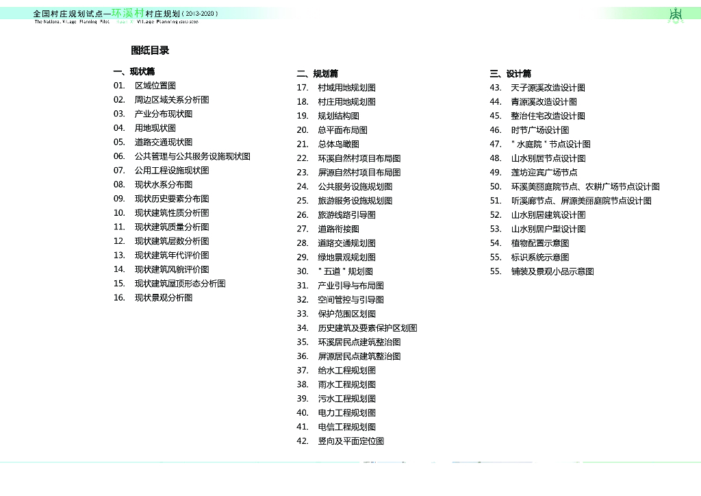 美丽乡村_村庄规划及景观提升改造工程