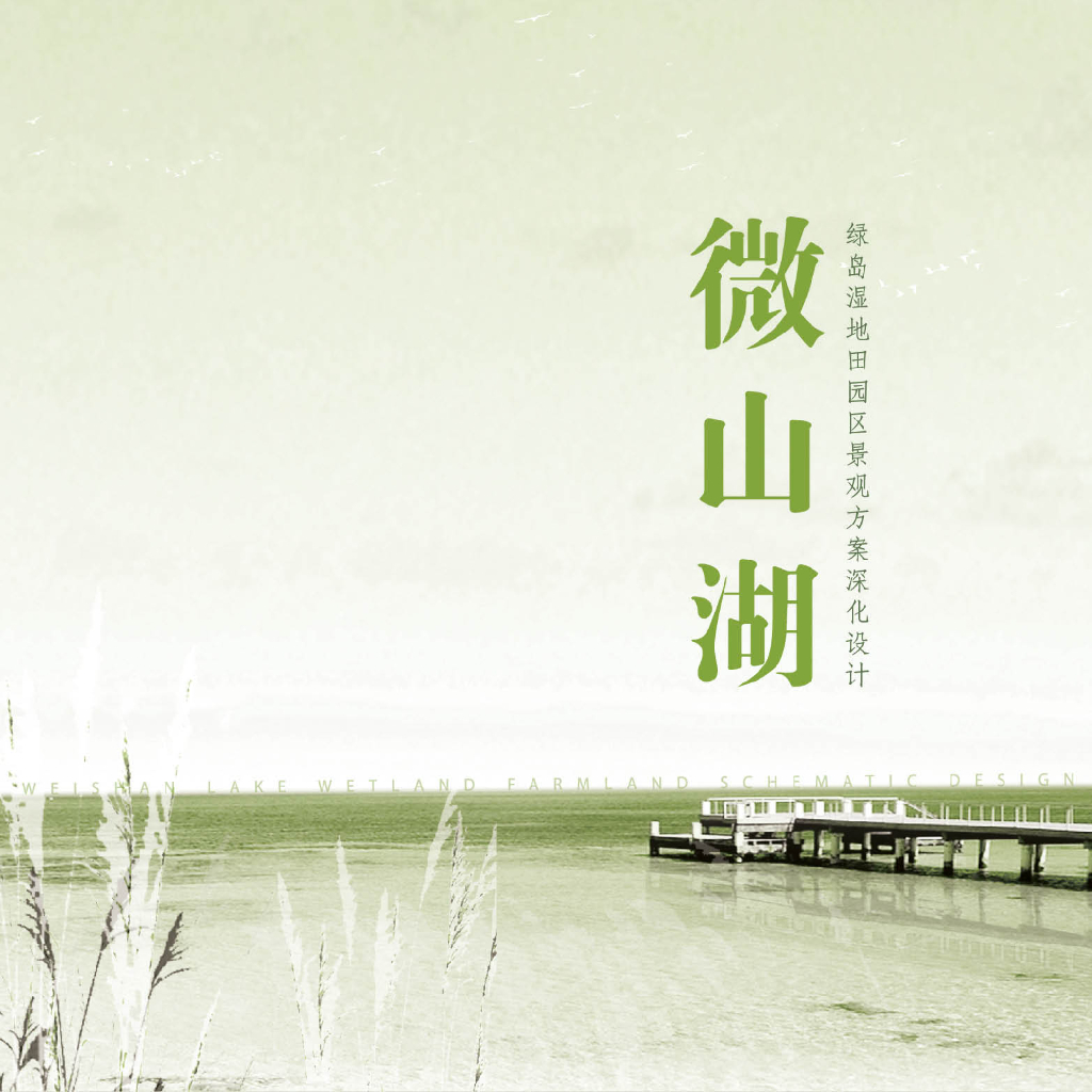 [山东]济宁微山湖绿岛湿地公园田园区景观方案深化设计
