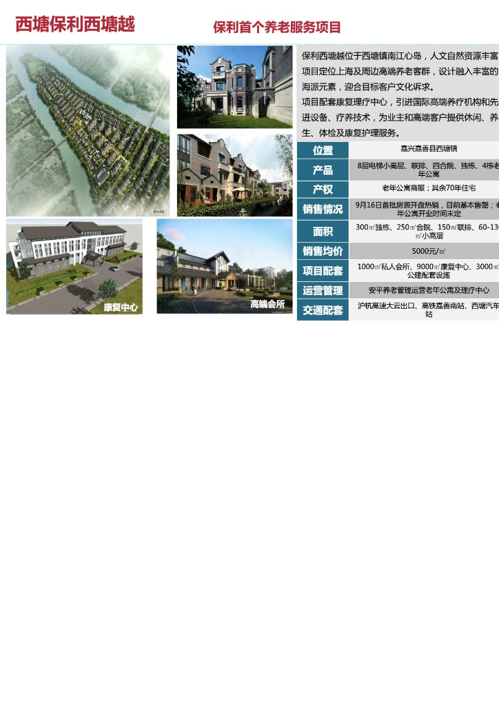 2013十大养老地产