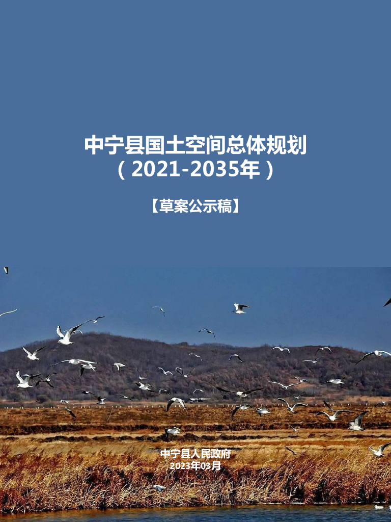 中宁县国土空间总体规划（2021-2035年）
