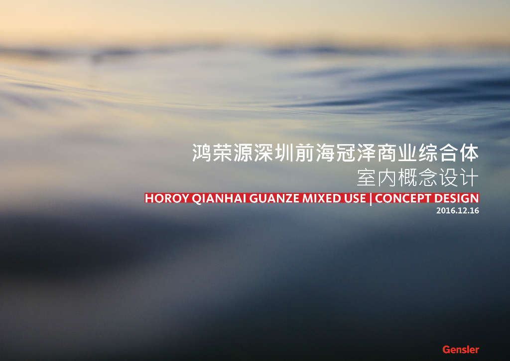 [广东]深圳办公楼塔楼100%室内概念设计