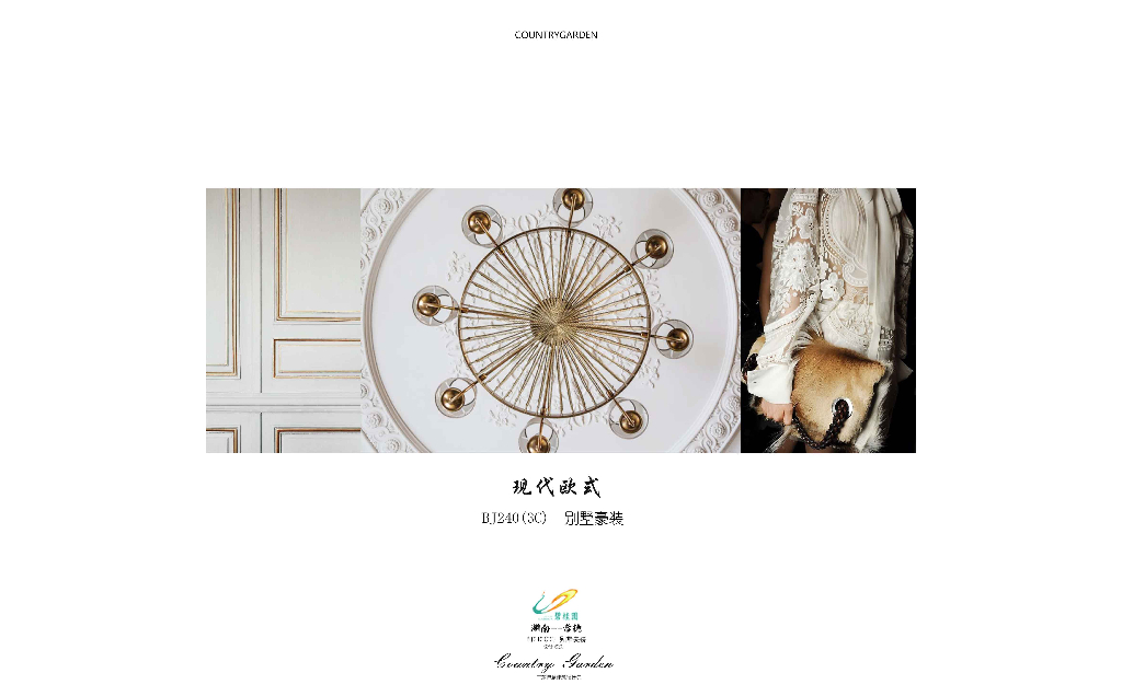 [湖南]常德知名地产豪装别墅-现代欧式概念方案文本