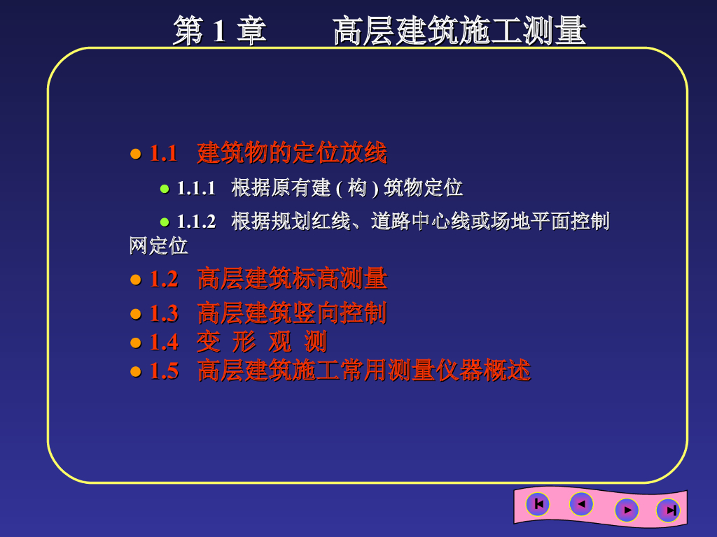 高层建筑施工测量培训讲义PPT（图文丰富）