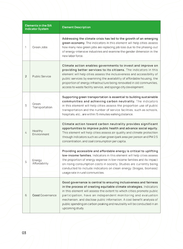 可持续发挥发展合作研究所：公平普惠的碳达峰碳中和社会影响评估——国际经验和指标体系_第8页
