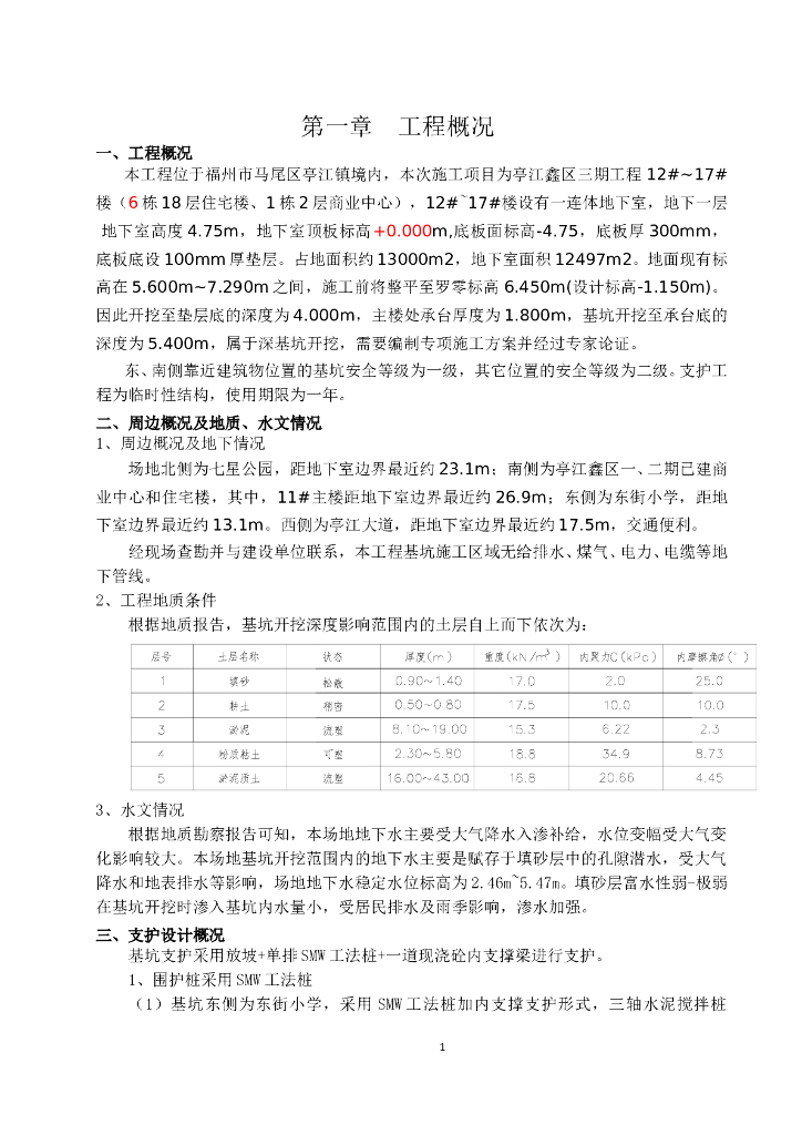 深基坑土方开挖内支撑施工方案(专家论证版)