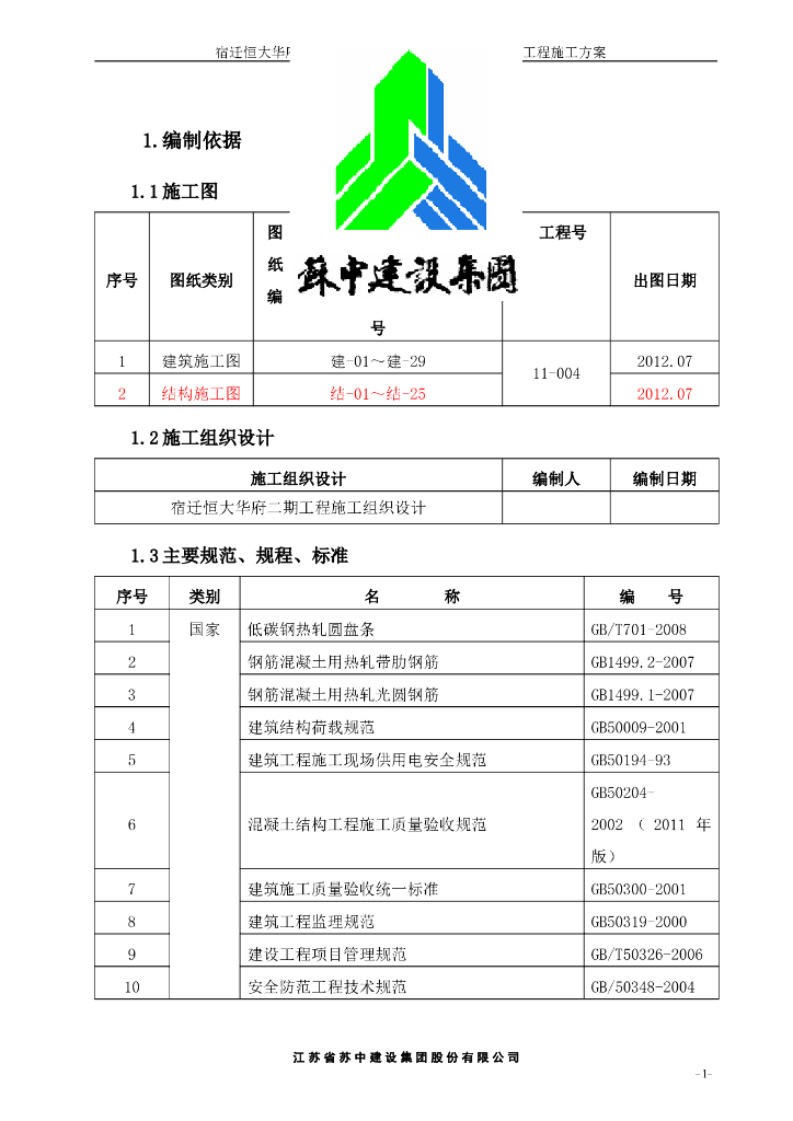 32层剪力墙结构住宅楼钢筋工程施工方案