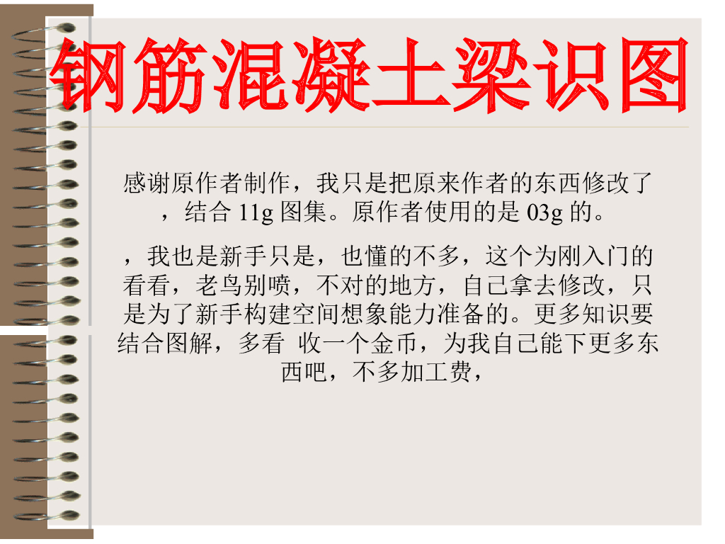 11G结构识图-梁-梁平法（共190页）