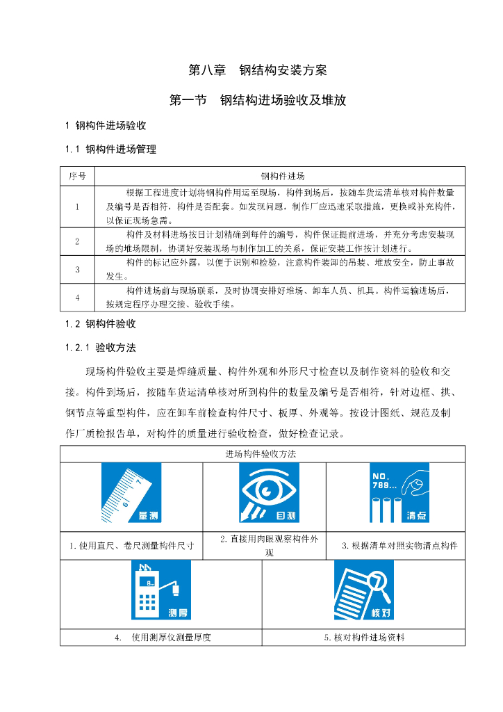 海南会议中心花瓣钢结构项目：第八章 钢结构安装方案