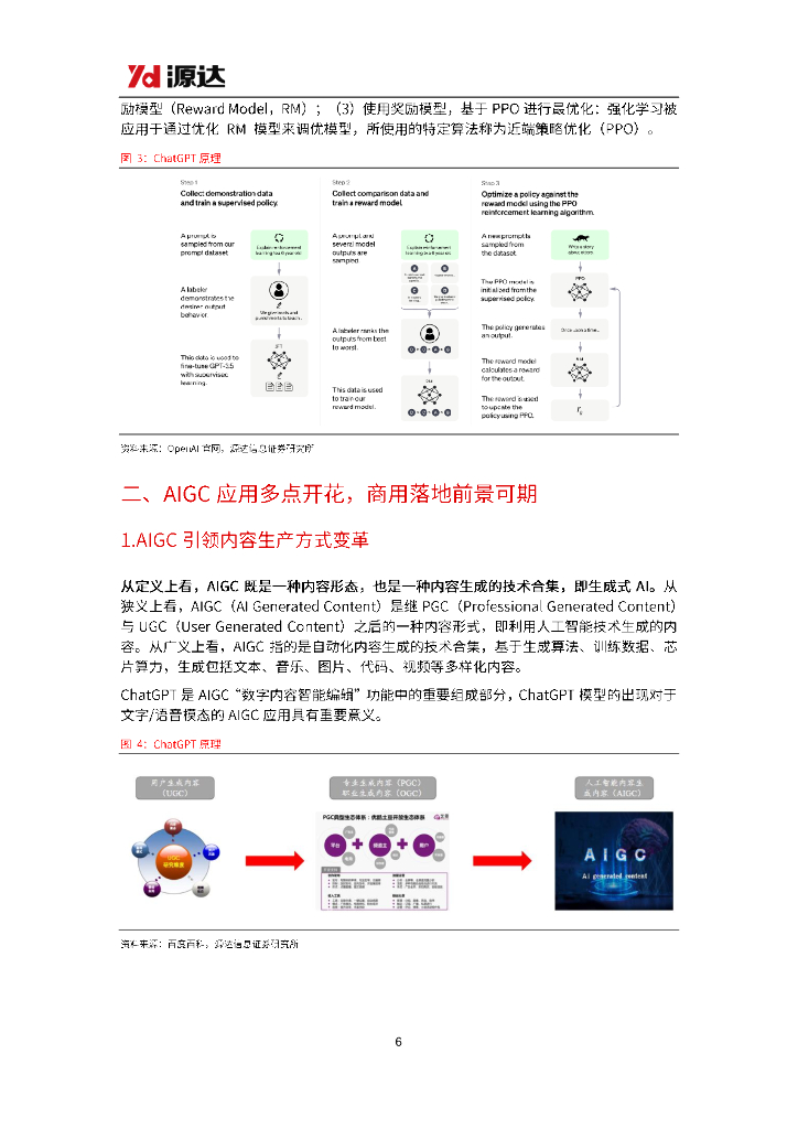 源达信息：ChatGPT行业研究——AIGC商用在即，AI算力景气提升_第6页