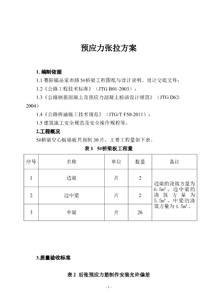 预应力张拉方案（20页）