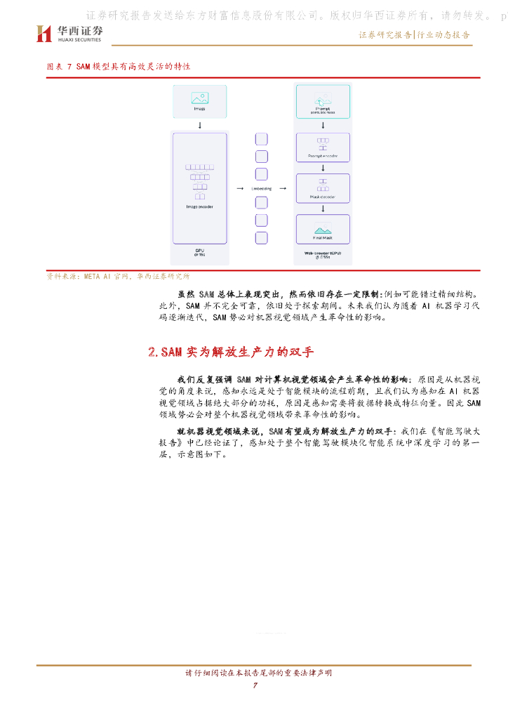 华西证券：计算机行业：SAM，机器视觉领域的ChatGPT_第7页